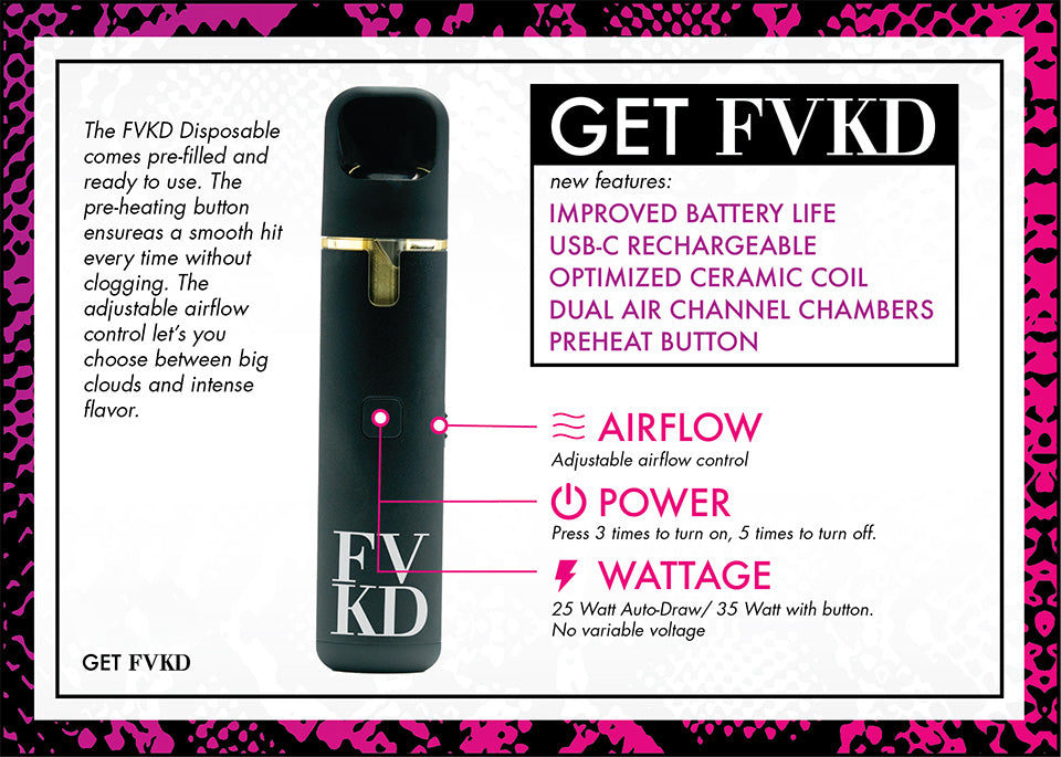FVKD Hypnotiq Diamond Sauce Disposable – 3.5g