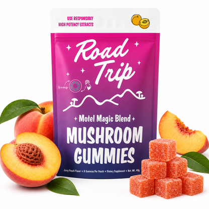 Motel Magic Mushroom Gummies - Juicy Peach