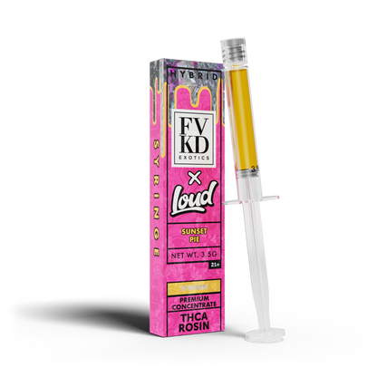 FVKD X LOUD THC-A Rosin Syringe 3.5g