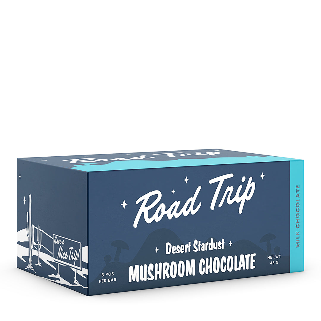 Desert Stardust Magic Mushroom Chocolate Bar - Milk Chocolate