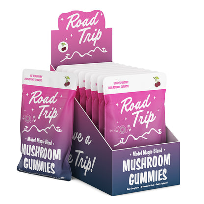 Motel Magic Mushroom Gummies - Black Cherry