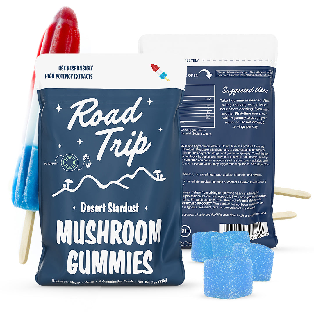 Desert Stardust Mushroom Gummies - Rocket Pop