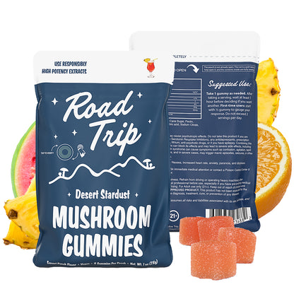 Desert Stardust Mushroom Gummies - Sunset Punch