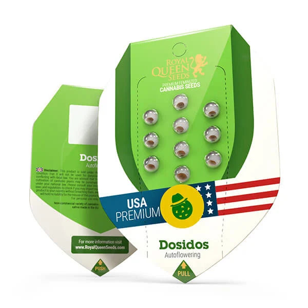 Royal Queen Seeds – Do-Si-Dos Auto Feminized Seeds (Fast Indica-Dominant Autoflower) - 3 Seeds